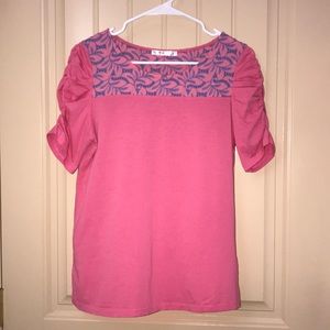 PRETTY IN PINK BLOUSE